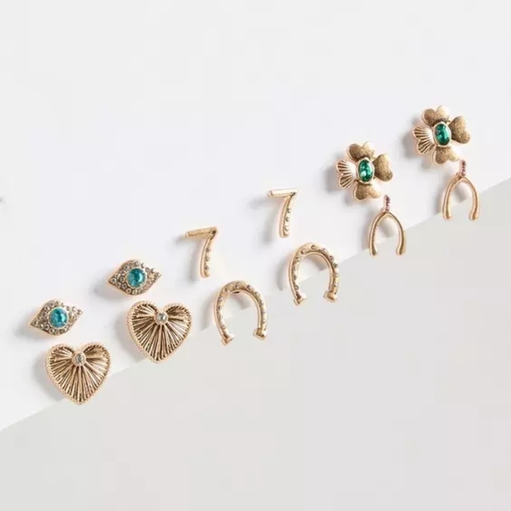 NWT Torrid Lucky Me Stud Earring Set